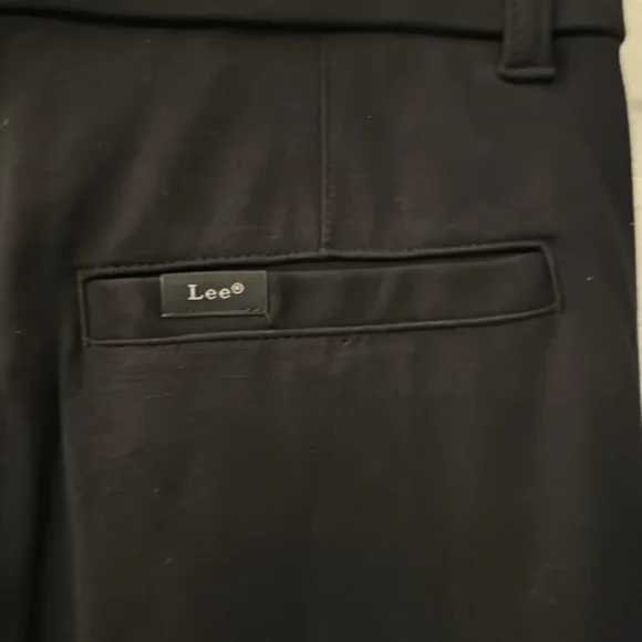 Women's Lee Brand Black Wide-Leg Pants - Picture 4 of 8